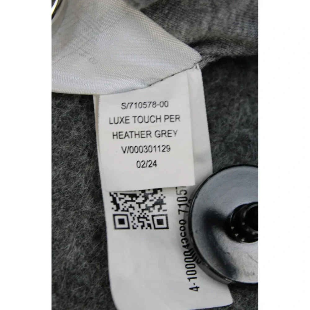Banana Republic Mens Luxe Touch Bomber Jacket Heather Grey S 710578-00